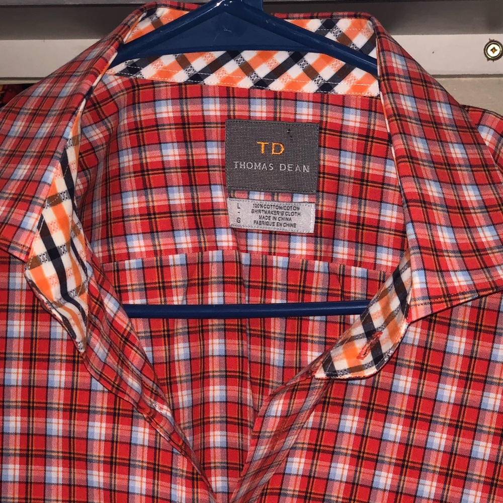 *Like New* Orange Thomas Dean Dress shirt